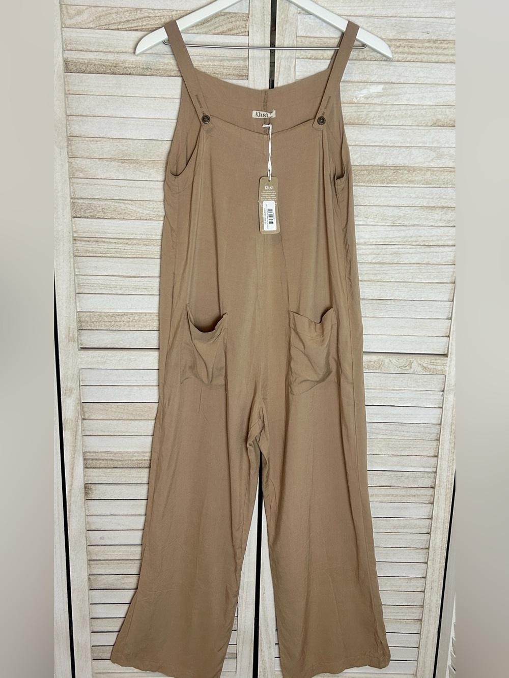 NWT Khush by Keani Hawaii Safari Jumpsuit Size Medium - Picture 2 of 11